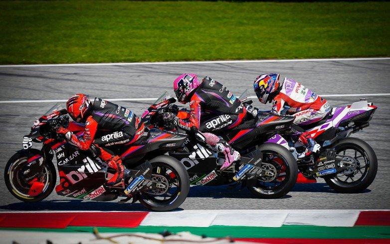 Maverick Vinales, Aleix Espargaro, Jorge Martin πάλεψαν για την 6η θέση